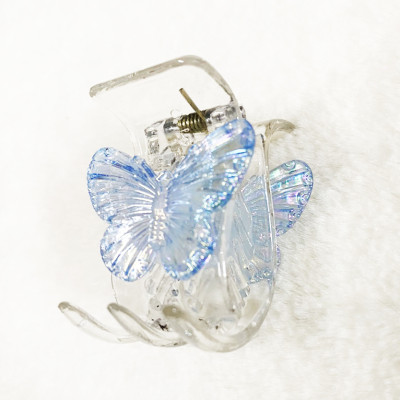 Kẹp tóc con bướm - kẹp tóc càng cua 5 răng - kẹp tóc trong suốt - kẹp gấp 5 răng mẫu mới