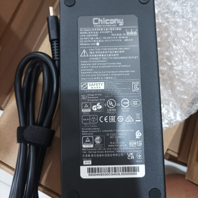 Sạc dành cho Laptop MSI GE66 Raider 10SFS/RTX 2070 SUPER A18-280P1A Chicony 280W AC Adapter Type USB 3-prong hàng nhập khẩu