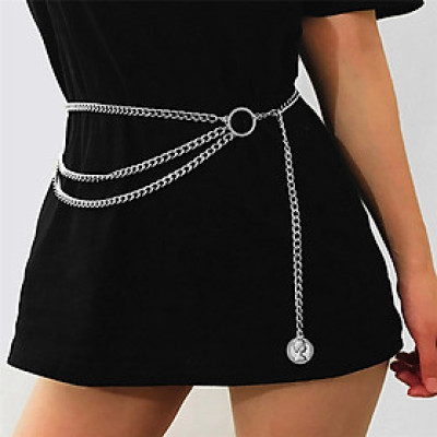 Belt xích đai thắt lưng chuỗi xích đeo hông siêu tôn dáng sexy cá tính