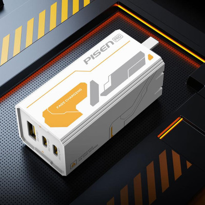 Sạc Nhanh Pisen Pro - Mecha GaNUltra 70W 2C1A