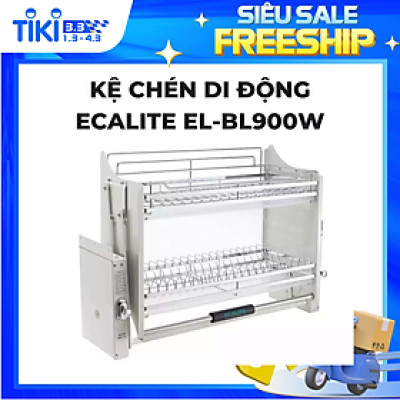 Kệ Chén Di Động Tủ Trên Ecalite EL-BL900W - Tủ Ngang 90cm - Inox 304 Cao Cấp - Hàng Chính Hãng