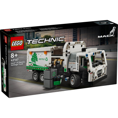 LEGO TECHNIC 42167 Đồ chơi lắp ráp Xe tải rác điện Mack LR (503 chi tiết)