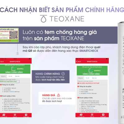 Combo Serum làm sáng, săn chắc da Teoxane RHA Vit C Serum + Kem chống Nắng Teoxane Advanced Perfecting Shield SPF 50+