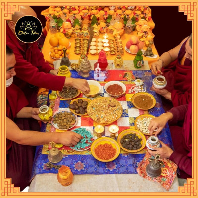 Bảo Bình Hoàng Thần Tài - Bình Tài Bảo Chiêu Tài Lộc đã gia trì Mật Tông đồ thờ cúng ban thờ ban thần tài -shop Diệu Tâm