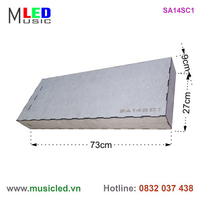 Dàn đèn Music LED nháy theo tần số nhạc 14 cột SA14SC1