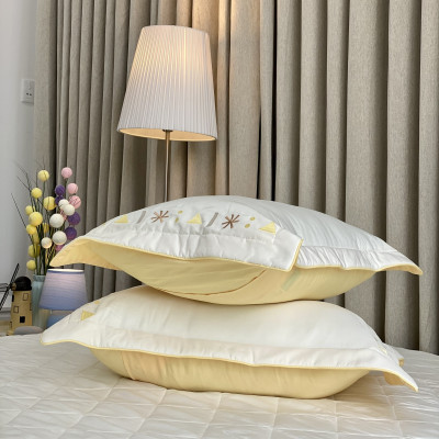 Bộ ga giường chần bông KBedding by Everon KMTS 102 Microtencel Vàng (4 món)