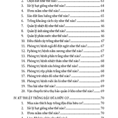 Kỹ Thuật Trồng Rau, Củ, Quả Hữu Cơ (Tái bản 2024)