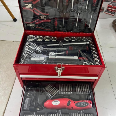  Bộ dụng cụ sửa chữa Mannesmann Werkzeugbox 155-teilig Made in Germany