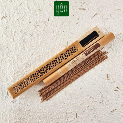 Nhang Trầm Hương Không Tăm Yên Thảo Mộc Loại Thân Sạch Tự Nhiên Ít Khói An Toàn Dùng Thiền Thờ Cúng Thư Giãn
