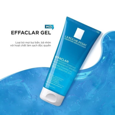 Gel Rửa Mặt Tạo Bọt La Roche-Posay Effaclar Cho Da Dầu Nhạy Cảm 200ml