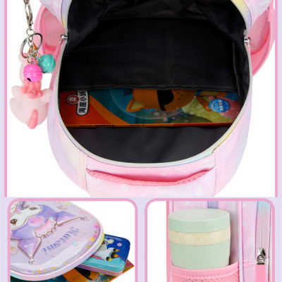 Balo kiểu dáng dễ thương cho bé gái, ,balo học sinh tiểu học siêu dễ thương HS9050A