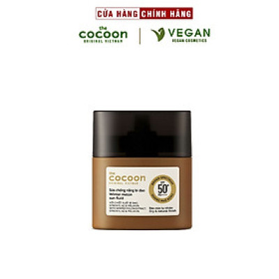 Sữa chống nắng bí đao Cocoon 15ml quang phổ rộng SPF 50+, PA++++, UVA – PF 62.6
