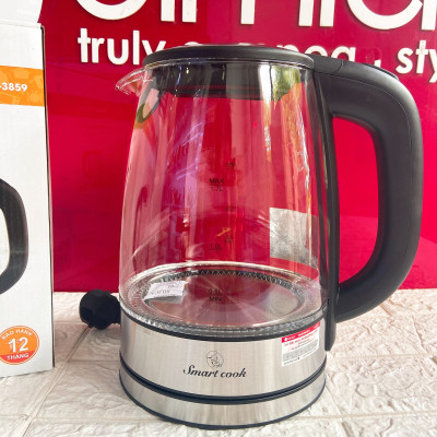 Ấm đun nước siêu tốc Elmich Smartcook ICS-3859 (1.7 Lít) - Hàng chính hãng