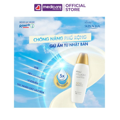 Sữa Chống Nắng SUNPLAY Skin Aqua Clear White SPF50+ PA++++ 55g