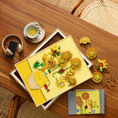 LEGO ART 31215 Đồ Chơi Lắp Ráp Tranh Hoa Hướng Dương Của Vincent Van Gogh (2615 chi tiết)