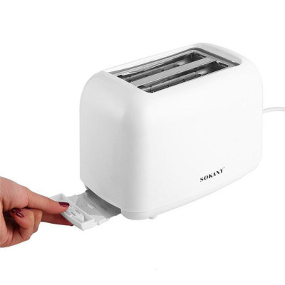 Máy nướng bánh mì sandwich SOKANY 6 nấc nảy tự động làm bữa sáng tiện lợi - HÀNG CHÍNH HÃNG - DELIYA