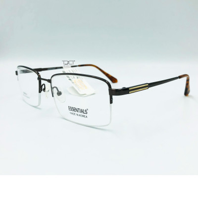 GỌNG KÍNH NAM, PHOM VUÔNG, TITANIUM, HÀNG CHÍNH HÃNG ESSENTIALS E50001