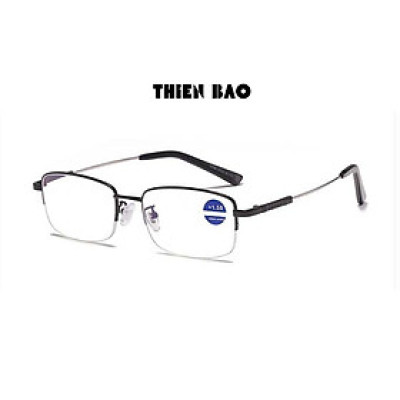 Kính lão thị, viễn thị trung niên NAM NỮ càng titan dẻo KVM367Đ hàng đẹp loại I tròng Nhật bản cao cấp sáng rõ