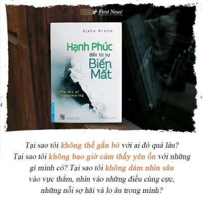 Sách - Hạnh Phúc Đến Từ Sự Biến Mất - First News