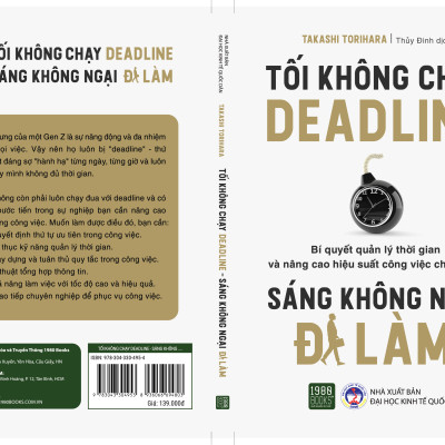 Tối không chạy deadline,  sáng không ngại đi làm - Takashi Torihara (1980BOOKS HCM)