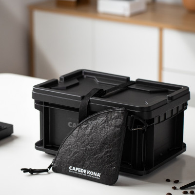 Túi da đựng giấy lọc cà phê CAFE DE KONA