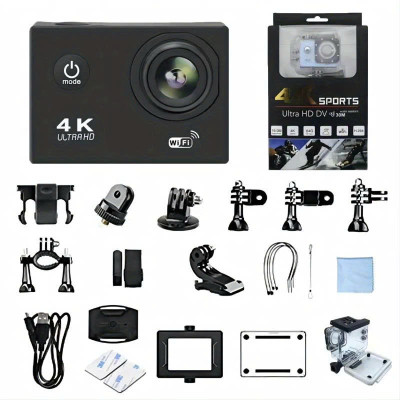 Cameera Wifi Hành Trình 4K Ultra, 1080 HD Loại Tốt: Đối Phó Mọi Tình Huống Đường Đi, ĐÈN TRANG TRÍ