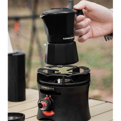 Bếp gas mini CAFE DE KONA pha cà phê moka