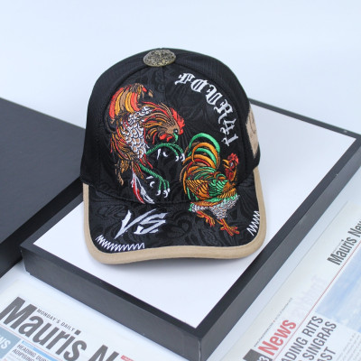 Nón nam, mũ lưỡi trai Song kê phối vải jeans form đẹp thời trang đường phố