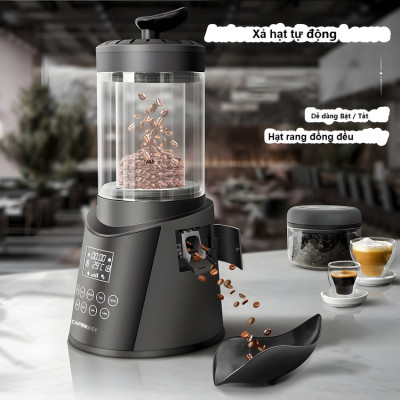 Máy rang hạt cà phê công nghệ gia nhiệt không khí chuyên nghiệp thương hiệu Mỹ Cafemasy SCR-306 - Hàng nhập khẩu