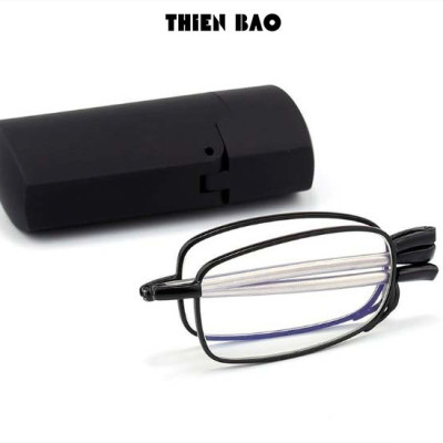 Kính lão thị, viễn thị, kính đọc sách Nam nữ bỏ túi siêu gọn KVN44, tròng Nhật chuẩn độ sáng và rõ cao cấp loại I