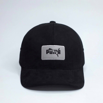 Nón kết, mũ lưỡi trai Pu.ma báo đen phối vải kaki form chuẩn thời trang cao cấp