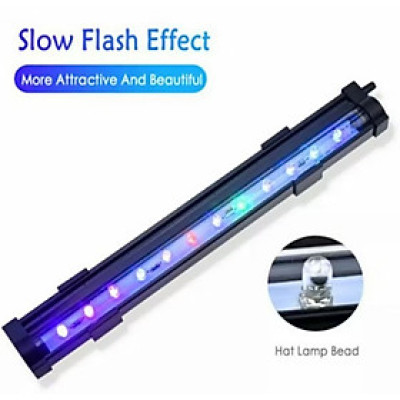 ĐÈN LED TRANG TRÍ CHÌM DƯỚI BỂ CÁ CẢNH NHẤP NHÁY NHIỀU MÀU SẮC CỰC ĐẸP