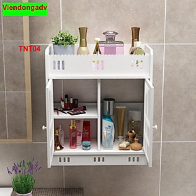 Tủ nhà tắm chống thấm nước TNT05 - Kệ lắp ráp treo tường nhà tắm