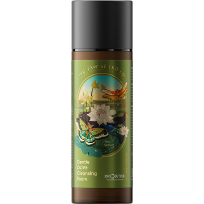 Sữa rửa mặt DrCeutics Gentle Olive Cleansing Foam (150ml) - Hàng chính hãng