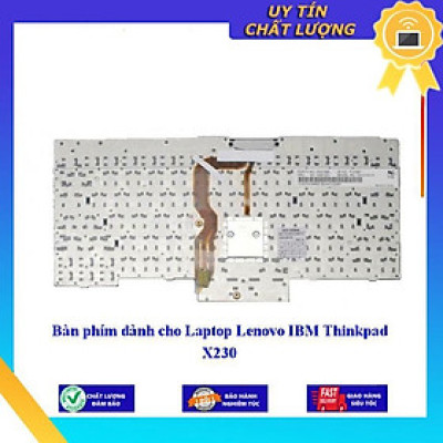 Bàn phím dùng cho Laptop Lenovo IBM Thinkpad X230 - Hàng Nhập Khẩu New Seal
