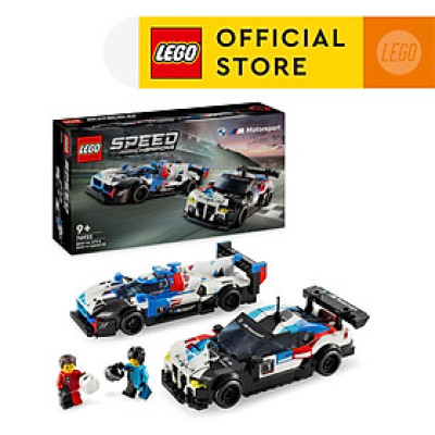 LEGO SPEED CHAMPIONS 76922 Đồ chơi lắp ráp Siêu xe BMW M4 GT3 & BMW M Hybrid V8 (676 Chi Tiết)
