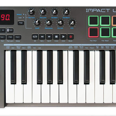 USB Controller Keyboard Nektar Impact LX25+ - Hàng Nhập Khẩu