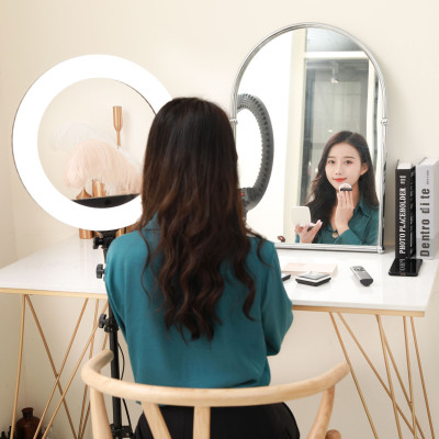 Đèn livestream 45Cm, Đèn Led Trợ Sáng, Chiếu Sáng Studio, Makeup, Quay Phim , Chụp Ảnh, Livetream, Selfie, Xăm nghệ thuật Kèm Kẹp Điện Thoại Tùy Chỉnh