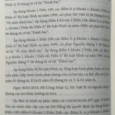Án lệ Việt Nam – Phân tích và luận giải (Tập 2: từ án lệ 44 đến án lệ 70) – tái bản lần thứ nhất