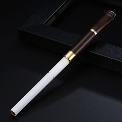 Tẩu Lọc Thuốc Cầm Tay Gỗ Đàn Hương Cao Cấp ZB-256 - Quà tặng cho sức khỏe nam giới ( giao họa tiết ngẫu nhiên )