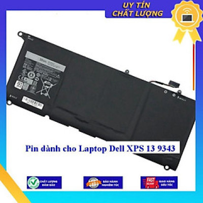 Pin dùng cho Laptop Dell XPS 13 9343 - Hàng Nhập Khẩu New Seal