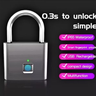 BỘ KHÓA CHỐNG TRỘM CẢM ỨNG VÂN TAY THÔNG MINH CHO MỌI NHÀ