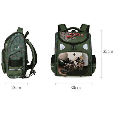 Ba lô học sinh tiểu học, ba lô học sinh vỏ cứng PC phong cách mới  - BEE GEE HS1301