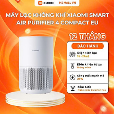 Máy Lọc Không Khí Xiaomi Smart Air Purifier 4 Compact EU – Hàng Chính Hãng