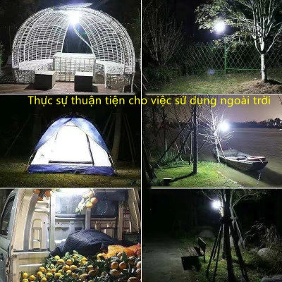 Bóng đèn tích điện , bóng đèn Led 150W , có móc treo , với 3 chế độ sáng tùy chỉnh , kèm dây sạc USB 5V 
