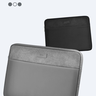 Bao đựng máy tính xách tay Wiwu Minimalist Laptop Sleeve cho macbook, laptop bảo vệ chống sốc - Hàng chính hãng