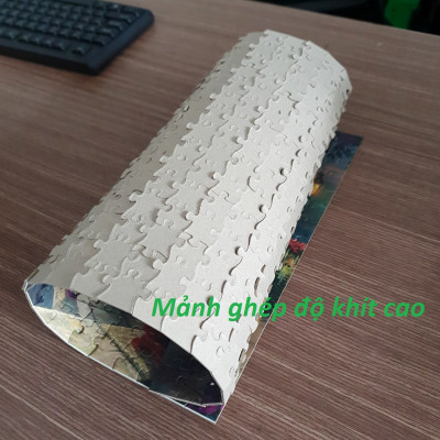 Bộ tranh xếp hình cao cấp 1000 mảnh – Hoàng Hôn Bên Hồ (50x80cm)