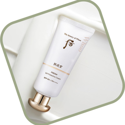 Kem chống nắng siêu lành tính cho gia đình Whoo GJH Fresh Sun Cream