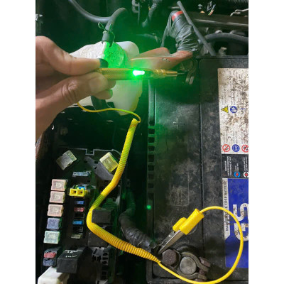 Bút Thử Điện Ô Tô Xe Máy 12V 24V Mẫu Mới Cao Cấp – Có Đèn Báo, Dễ Sử Dụng