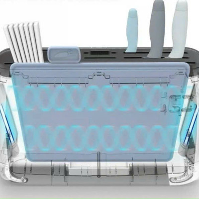 Máy Sấy Dao Thớt Tích Hợp Sấy & Tiệt Trùng UV Khử Khuẩn DAEWOO DY-DJ08 Hàng chính hãng